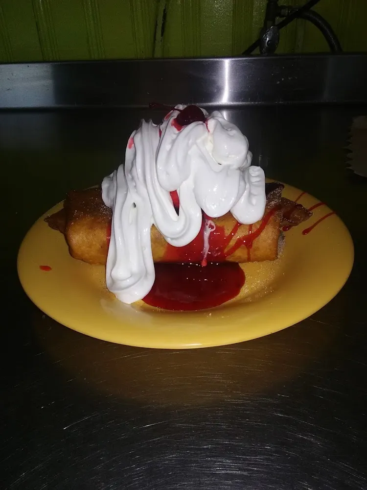 Fried Strawberry Cheesecake